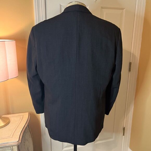 EUC Hugo Boss Charcoal Gray Classic‎ Wool Blazer Sport Coat Size 42S 42 Short - Picture 3 of 7